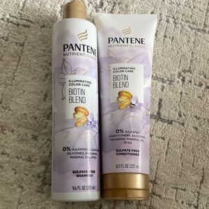 Pantene Illuminating Color Care Biotin Blend Conditioner - White and Gold NEW